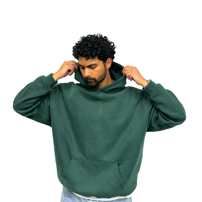 Forest Green Mirage Hoodie Front